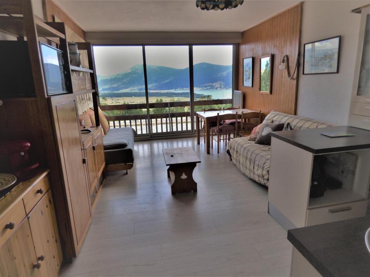 "Les Lupins 10" Residence "Les Lupins" Studio Cabine Pkg-100M Telecabine-Vue Lac, Montagne, Village Les Angles  Exterior photo