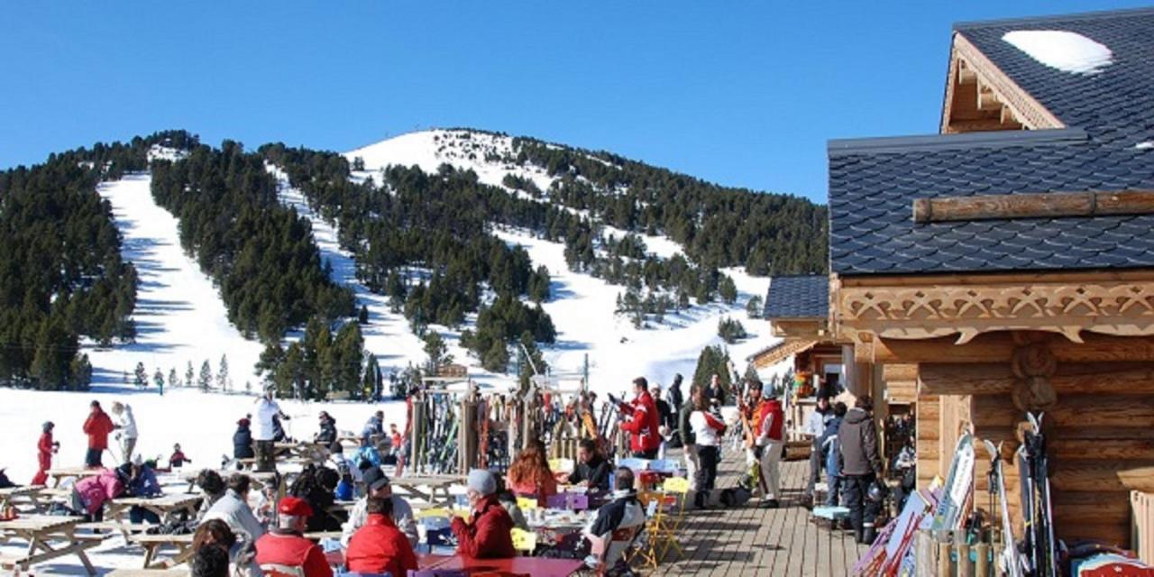 "Les Lupins 10" Residence "Les Lupins" Studio Cabine Pkg-100M Telecabine-Vue Lac, Montagne, Village Les Angles  Exterior photo