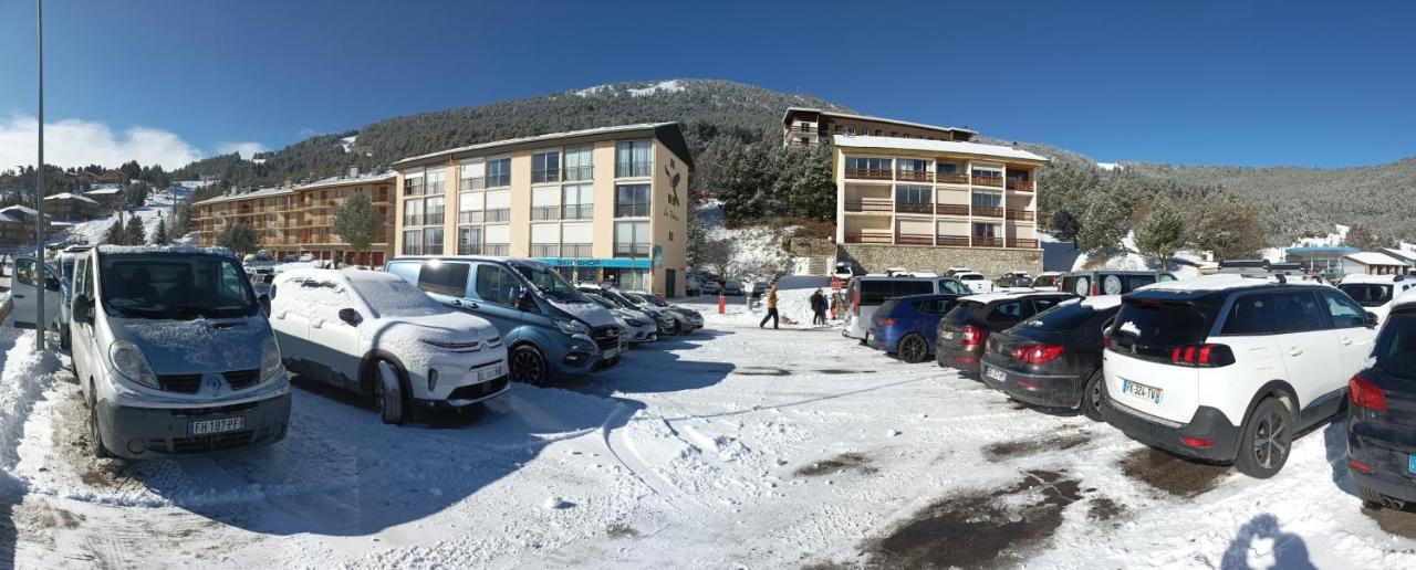 "Les Lupins 10" Residence "Les Lupins" Studio Cabine Pkg-100M Telecabine-Vue Lac, Montagne, Village Les Angles  Exterior photo